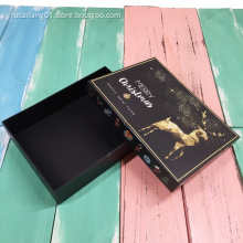 Customized Luxury Christmas Packaging Paper Box With Bag